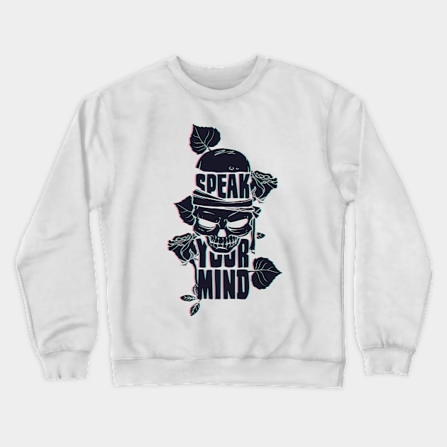 Speak Crewneck Sweatshirt by Verboten